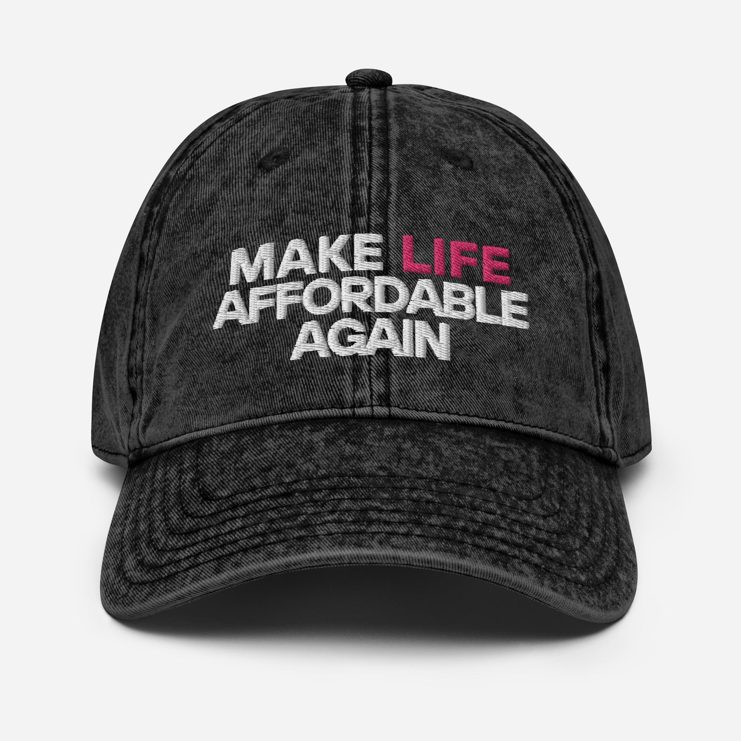 MAKE  LIFE AFFORDABLE AGAIN-Vintage Style Cap